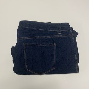 Old Navy dark wash plus size jeans